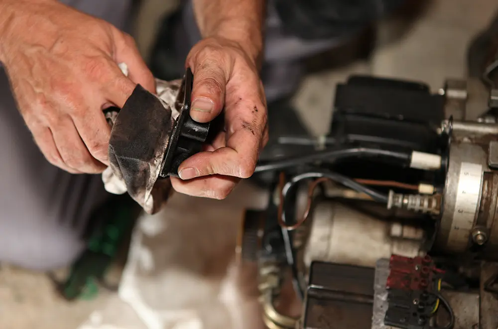 Entretien d'une vieille chaudière