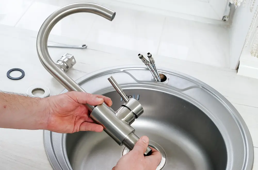 Remplacement de robinet