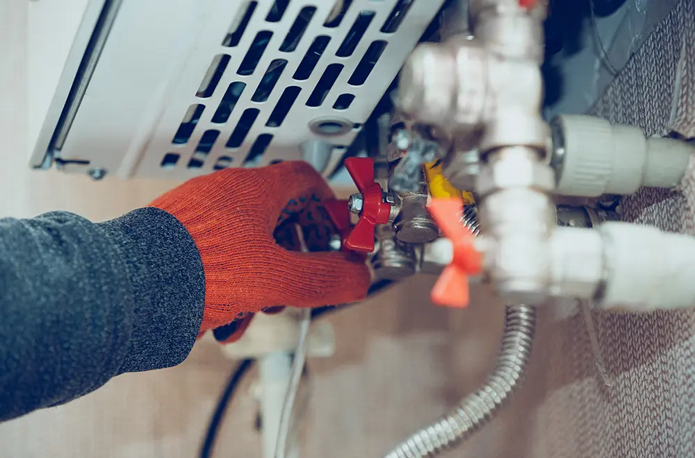 Entretien d'une chaudière