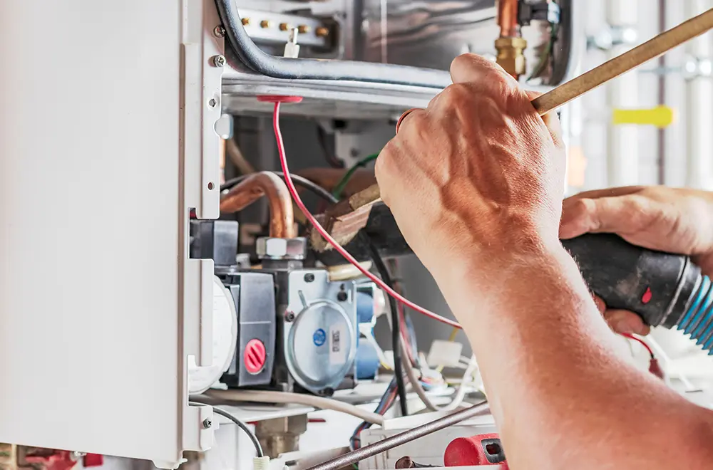 Entretien d'une chaudière