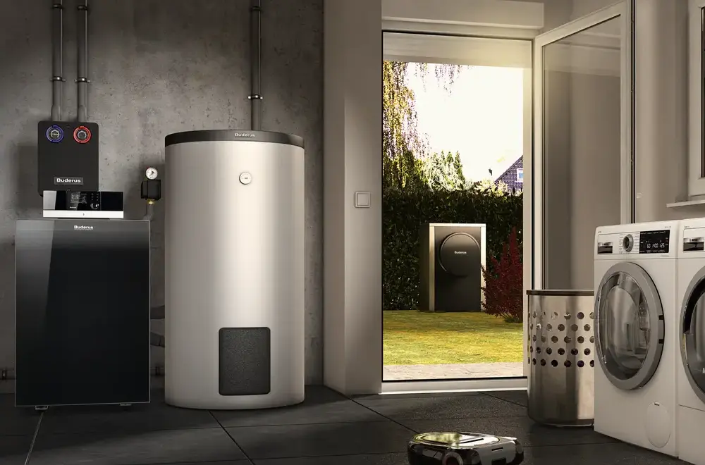 Exemple d'une nouvelle installation Buderus