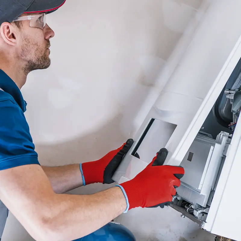 Dépannage d'une chaudière